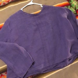 FLAX by Jeanne Engelhart linen shirt